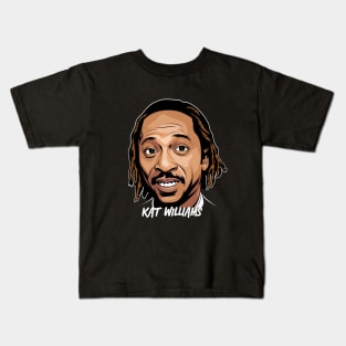 Katt Williams Funny Face Kids T-Shirt